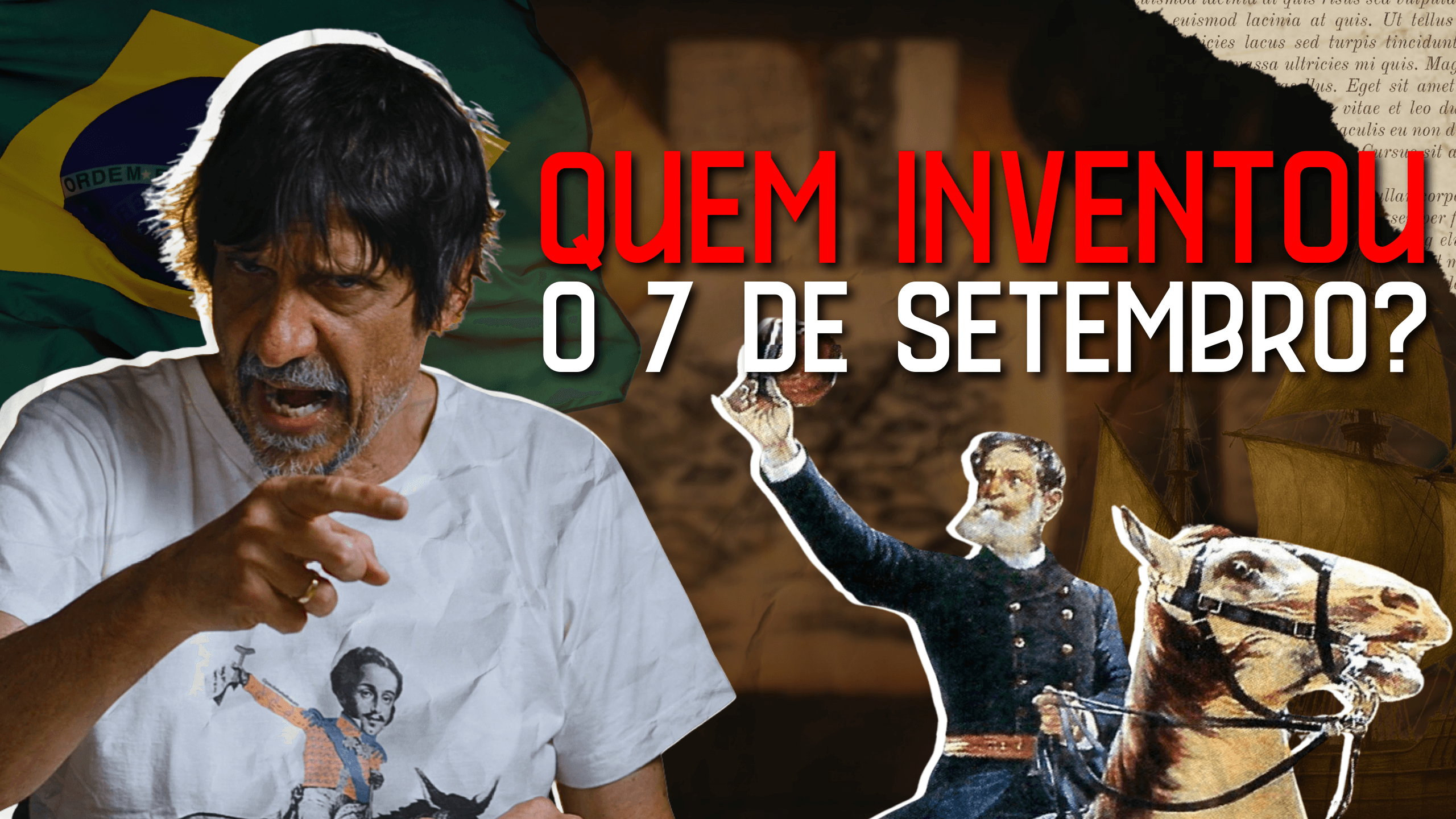 Buenas Ideias — Thumbnail: Quem inventou o 7 de setembro