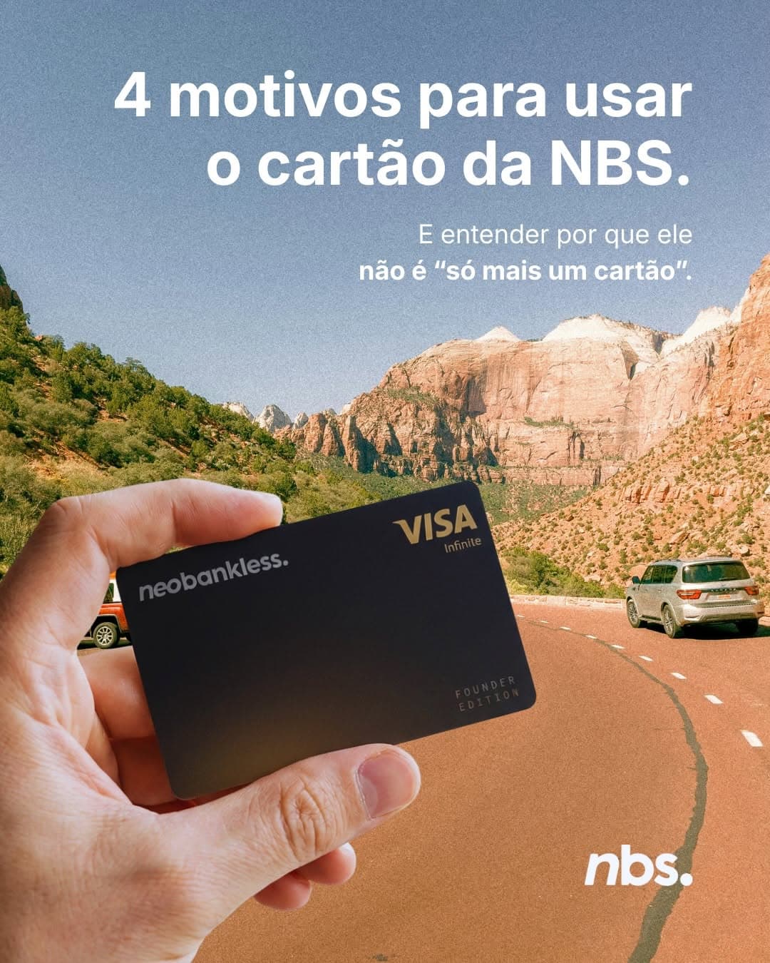 Carrossel NBS — 4 motivos para usar o cartão