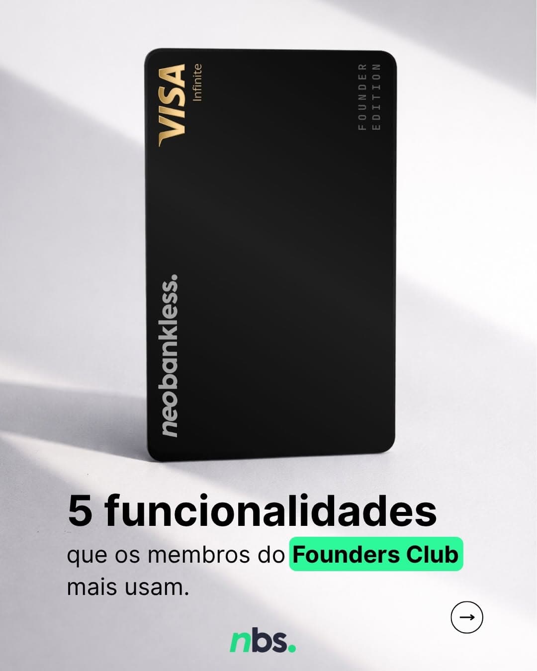 Carrossel NBS — Founders Club