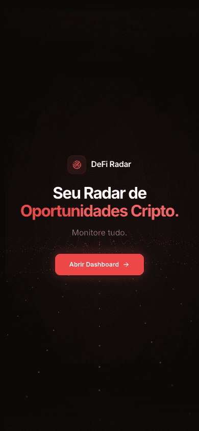 DeFi Radar — Mobile