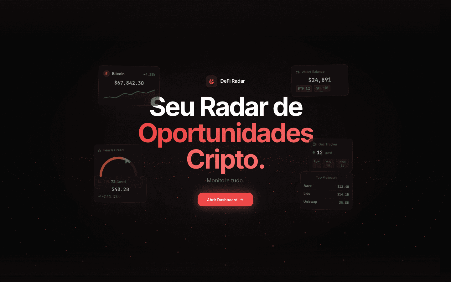 DeFi Radar — Dashboard