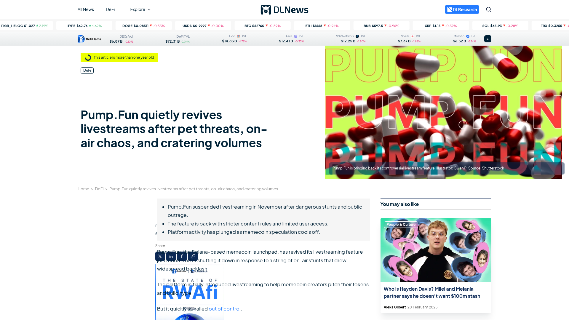 A DL News sobre as livestreams revividas após o caos e a queda de volume: a moderação não conteve os incidentes — DL News, 2025