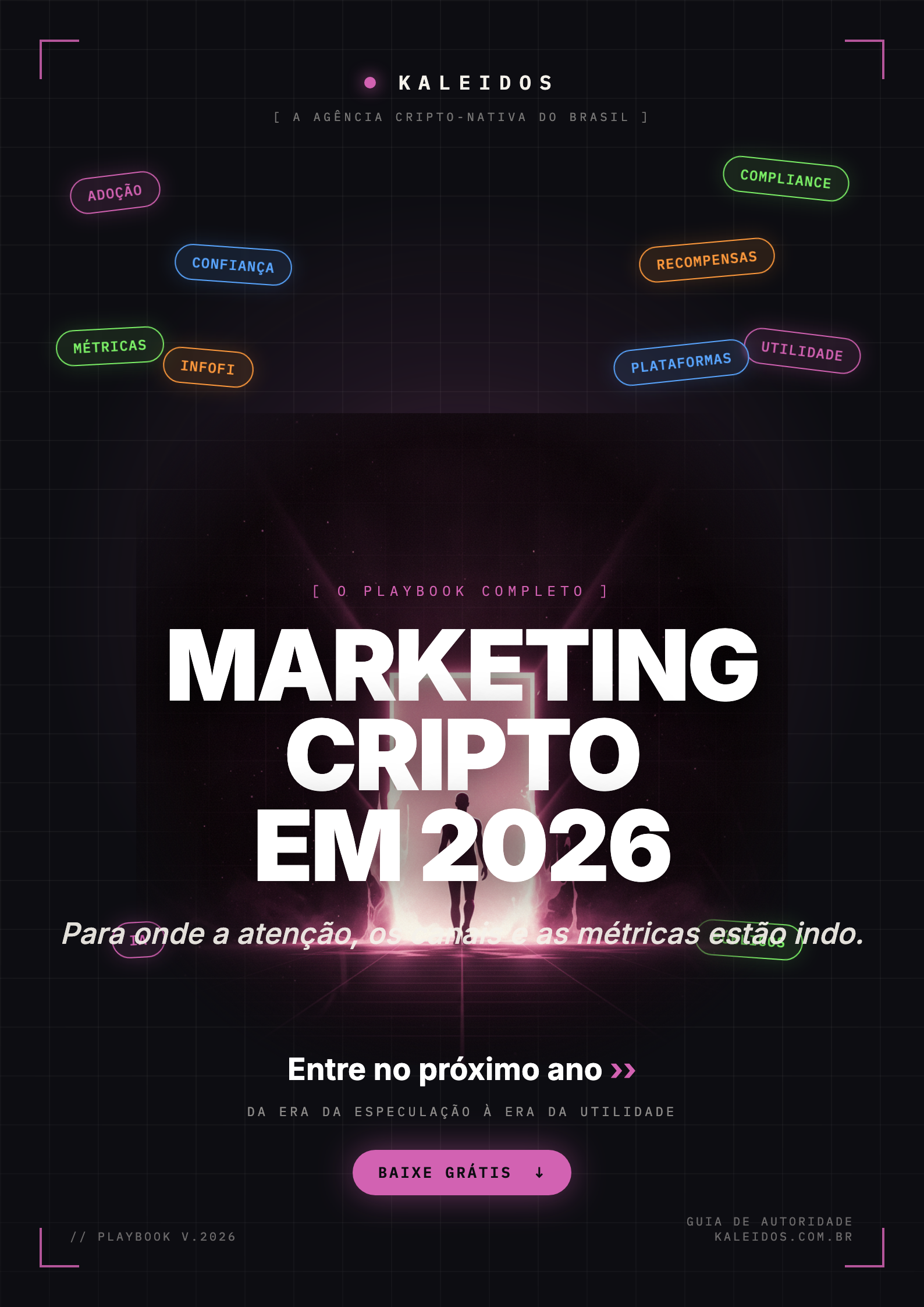 Capa — Marketing Cripto em 2026