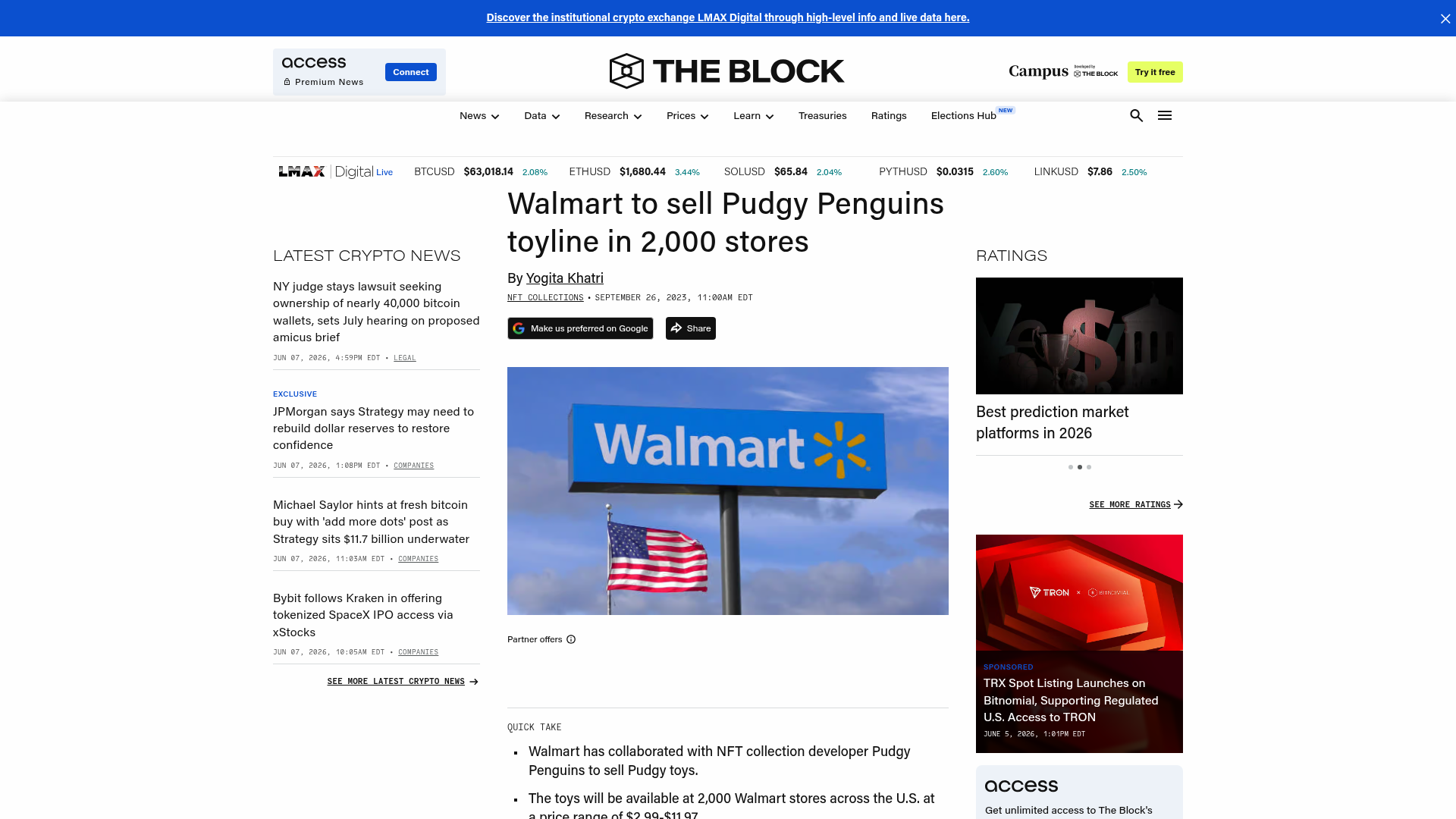 The Block Walmart